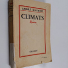 Andre Maurois : Climats : roman - pikkukuva 1