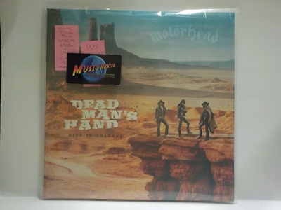 MOTORHEAD - DEAD MANS HAND.... LIVE UUSI 2LP