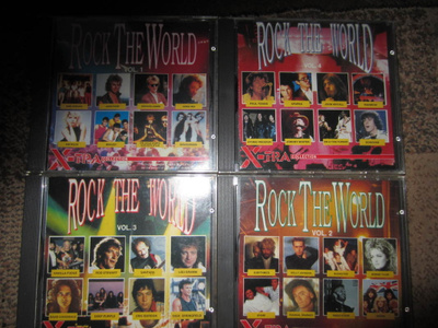 Rock the world sarja 1-4 CD:t