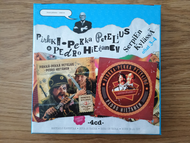 Serpien Kylässä Osat 3-4 - Petelius & Hietanen - 4CD