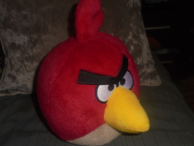 Pehmis Angry Birds (punainen)