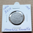 Saksa 25 pfennig, Mannheimin osavaltio, 1919 - pikkukuva 1