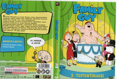 Family Guy Kausi 5	(43 219)	k	-FI-	DVD	suomik.	(3)			3 dvd=1