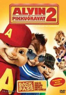 Alvin ja pikkuoravat 2 dvd