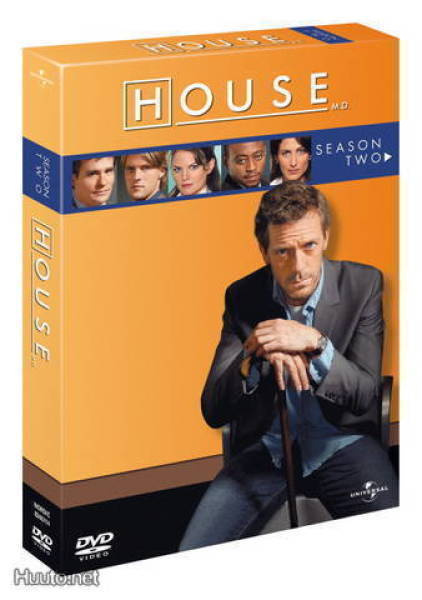 House 2 kausi (6 dvd=16h 42min) 2573