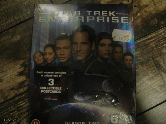 Star Trek: Enterprise - Kausi 2 (2002/03) Blu-ray *uusi*