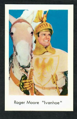 Keräilykuva - Roger Moore "Ivanhoe"