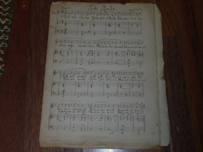 Käsinkirjoitettuja nuotteja 1898,26 sivua,klassinen musiikki