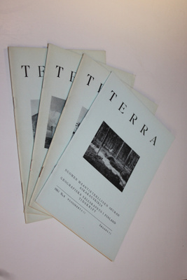 Terra 1961 n:o 1-4 (vol 73) : Suomen maantieteellisen seu...