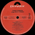 FRANK ROBSON ~ Sings Mick Hanian ~ LP - pikkukuva 3