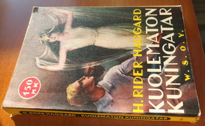 H.Rider Haggard: Kuolematon kuningatar, Wsoy 1960, 2.p.