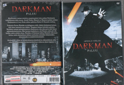 Darkman 2 - Paluu (23 554) UUSI -FI- DVD suomik. arnold vos