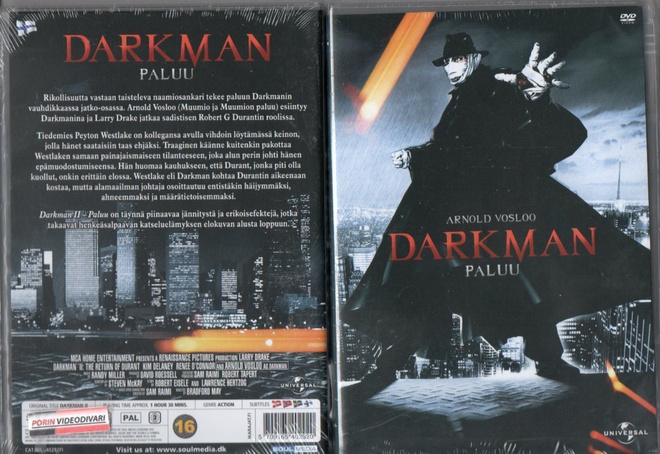 Darkman 2 - Paluu	(23 554)	UUSI	-FI-	DVD	suomik.		arnold vos