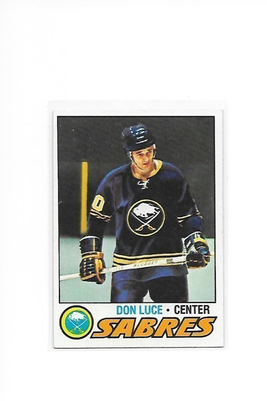 1977-78 Topps #231 Don Luce Buffalo Sabres