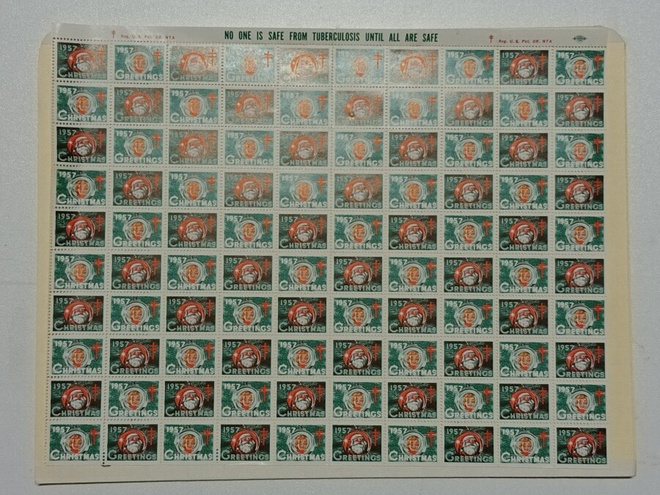 usa posti merkit  1957