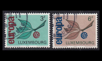 Luxemburg 715-6 o Europa (1965)