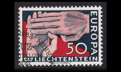 Liechtenstein 418 o Europa (1962)