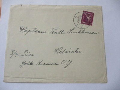 1942 Ii kuori s/s Liisalle Hki John Nurminen