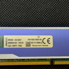 Kingston HyperX Blu 8GB DDR3 1600MHz *SIS TOIMITUS* - pikkukuva 2