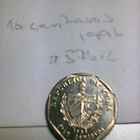 Kuuba 10 centavos 1996, km#576.2 - pikkukuva 2