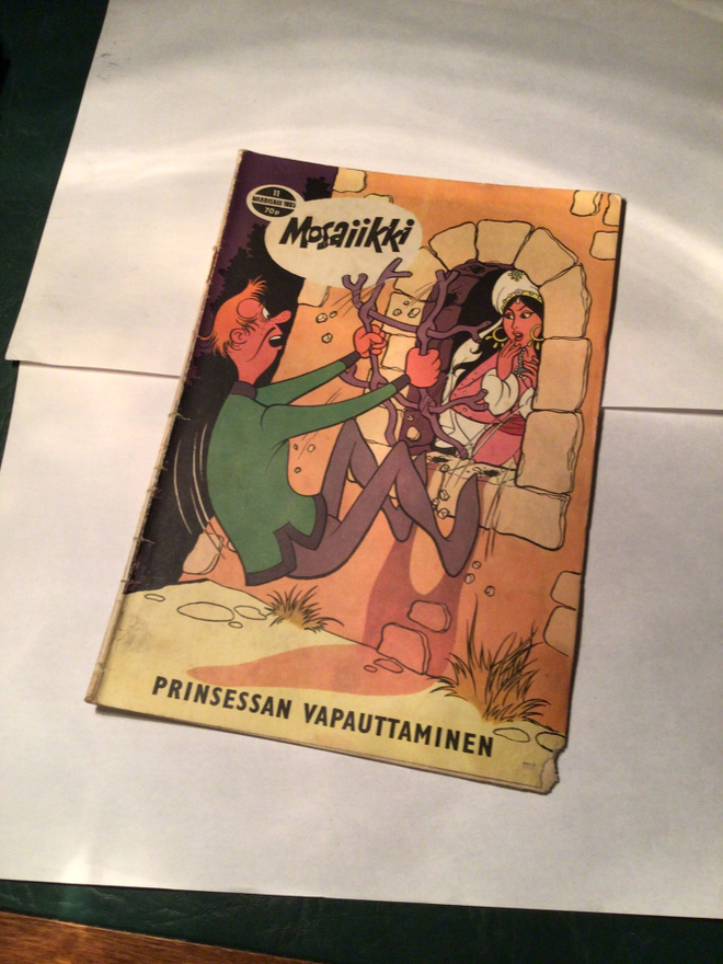 Mosaiikki sarjakuvalehti  11/65 mosaik comicheft