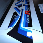 Suzuki GSX R 50 (4-tahti R) tarrasarja laminoitu viimeisiä. - pikkukuva 5