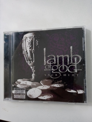 CD LAMB OF GOD - Sacrament ( Sis.postikulut )