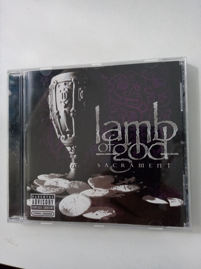 CD LAMB OF GOD - Sacrament ( Sis.postikulut )