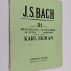 Johann Sebastian Bach : 31 pientä preludia ja fuugaa 31 s... - pikkukuva 1