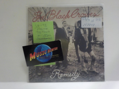THE BLACK CROWS - REMEDY M-/EX+ 7"