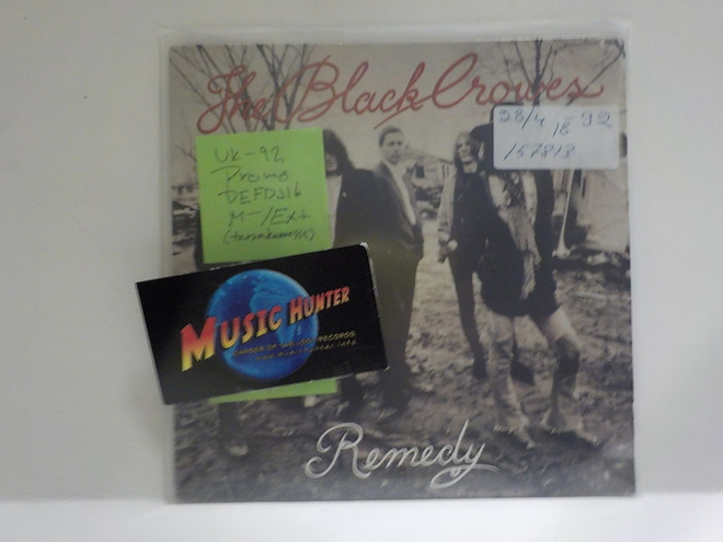 THE BLACK CROWS - REMEDY M-/EX+ 7"