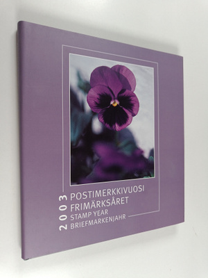 Postimerkkivuosi 2003 (postimerkit mukana) = Frimärksåret...