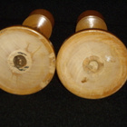 Funkkistyyliset KYNTTILÄNJALAT Koivua 20cm - pikkukuva 3