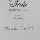Satu Tiivola : Satu miesten maailmassa (signeerattu) - pikkukuva 3