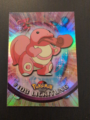 Licktung rainbow foil Pokemon Topps