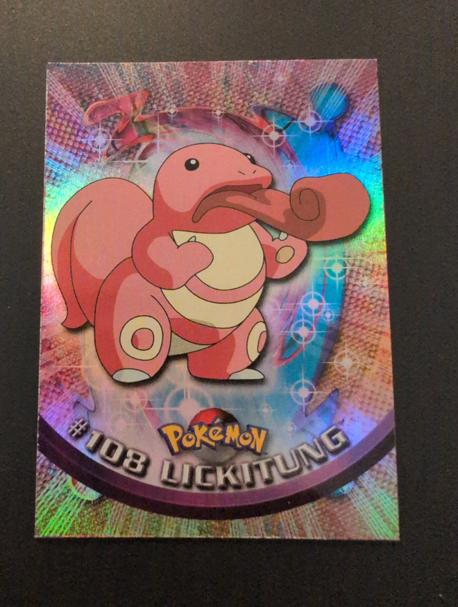 Licktung rainbow foil Pokemon Topps