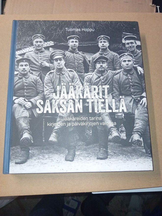 Hoppu : Jääkärit Saksan tiellä ( SIS POSTIKULU )