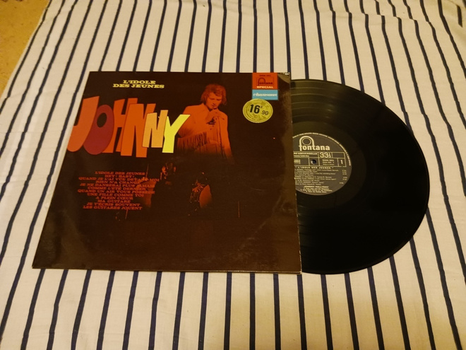 Johnny Hallyday – L'idole Des Jeunes lp Rock'n'Roll hieno