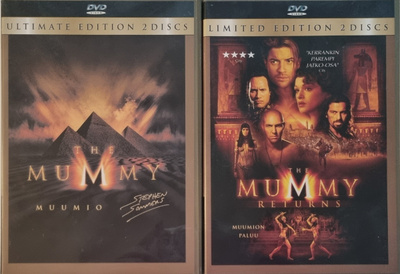 THE MUMMY & THE MUMMY RETURNS DVD