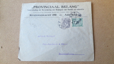 Hollanti: vintage postilähetys