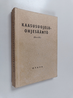 Kaasusuojeluohjesääntö : Kss.O