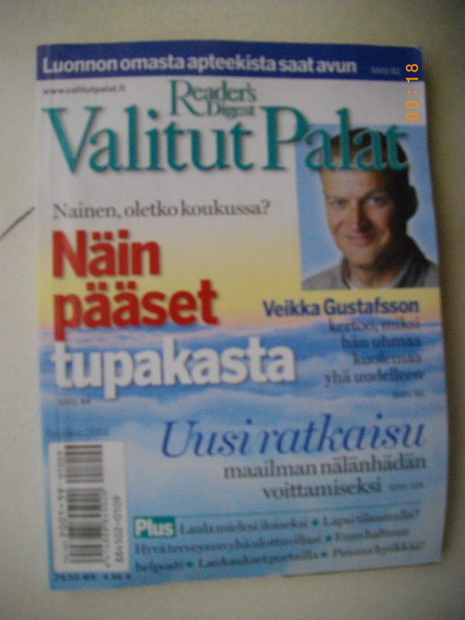 Valitut Palat - syyskuu 2001 (24.6)