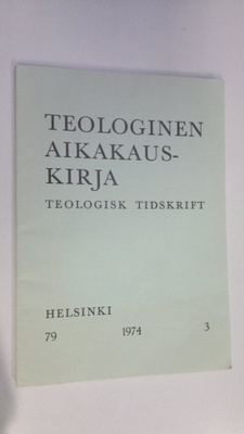 Teologinen aikakauskirja 5/1974