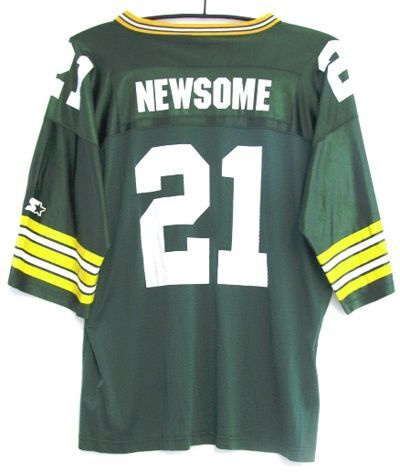 NFL AUTHENTIC Jersey Packers NEWSOME #21 Starter  (UUSI)