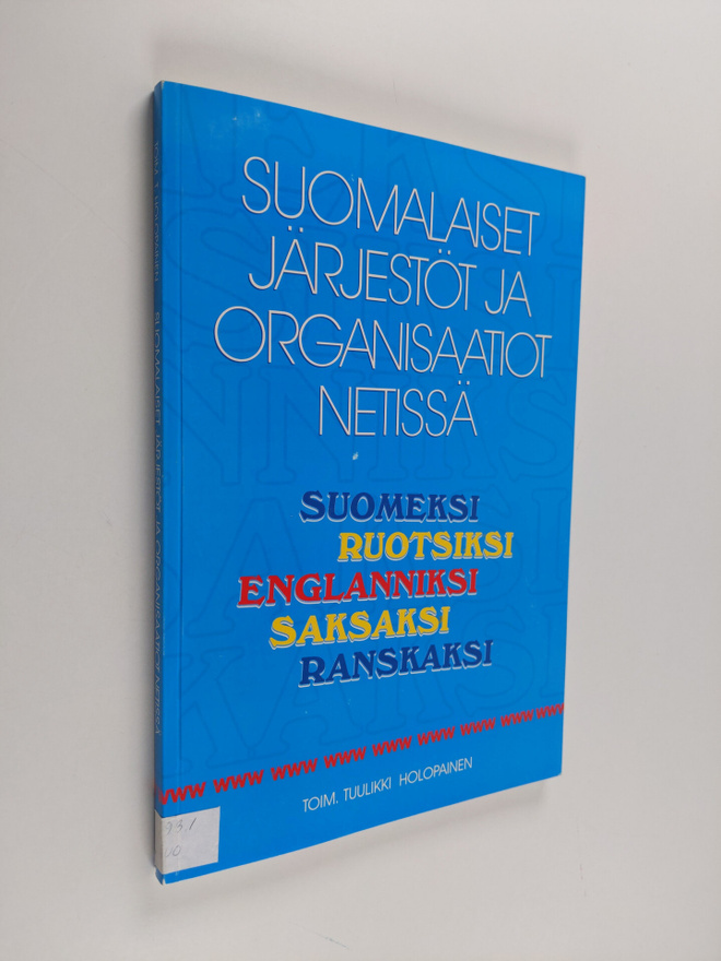 Suomalaiset järjestöt ja organisaatiot netissä : suomeksi...