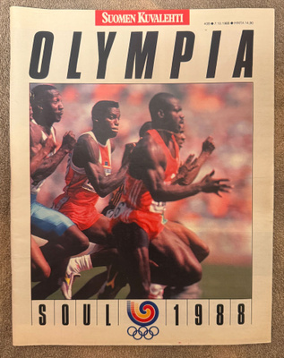 OLYMPIA SOUL 1988 SUOMEN KUVALEHTI 7.10.1988