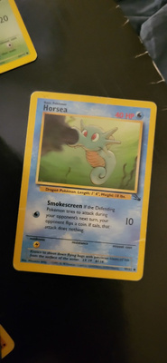 Horsea #49 Fossil set card