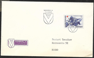 Vammala - Vammala kaupungiksi 1.1.1965