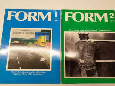 FORM 1972 vuosikerta 8 lehteä
