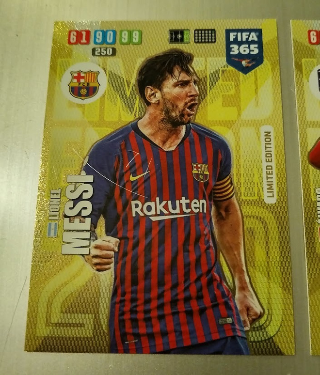 2020 Panini FIFA 365 Limited Edition Lionel Messi